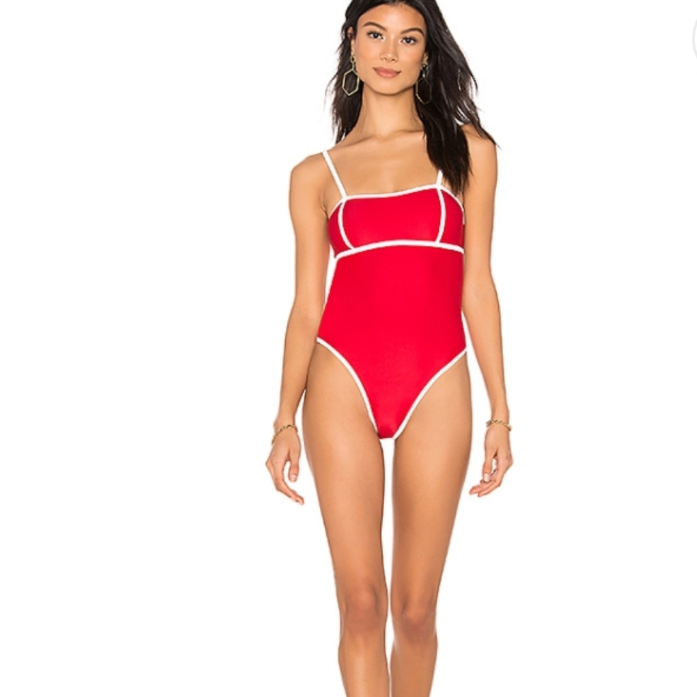 Lovers + Friends Twiggy one piece bathing …